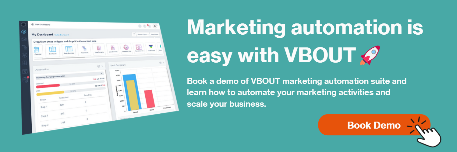 VBOUT Book a Demo