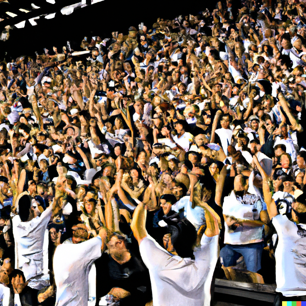 Football Crowd No. 3