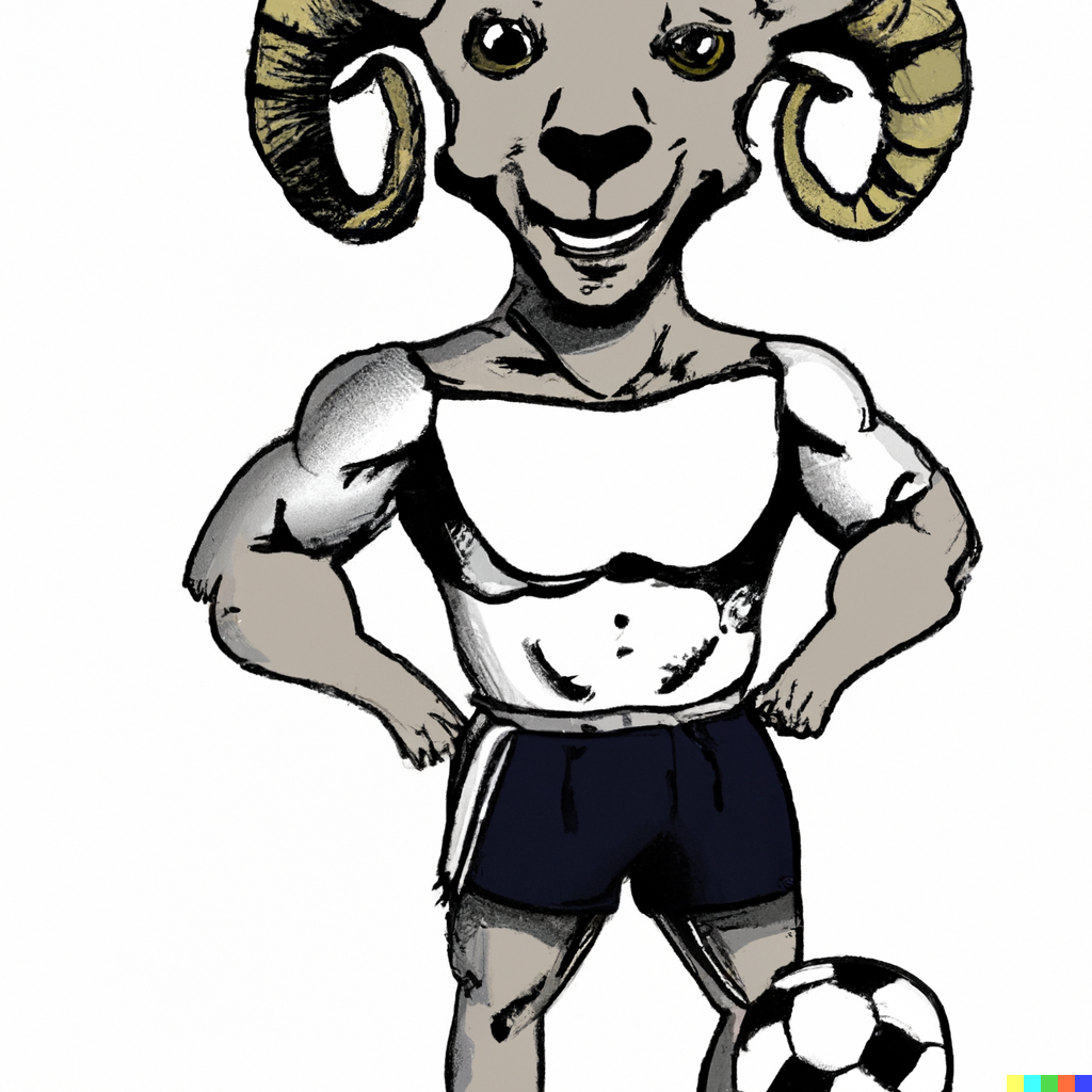 A Football Ram No. 1